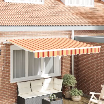 Gossi tesatura de inlocuire pentru marchiza cadru 2.5x2 m dungi multicolore