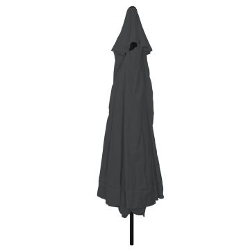Parasol gradina Gossi ø395x245 cm antracit