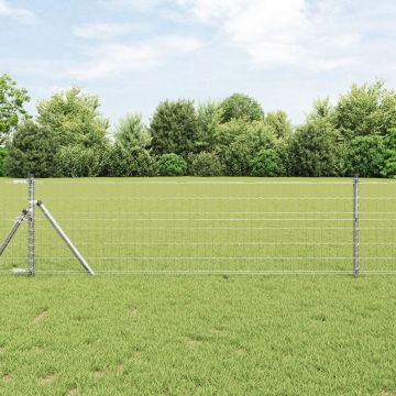 Gossi gard euro cu 13 stalpi 0.8x25 m otel galvanizat