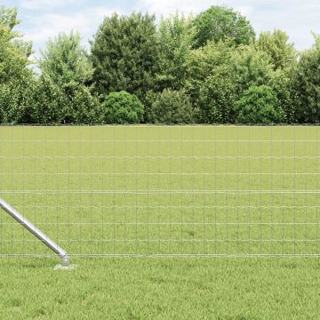 Gossi gard euro cu 13 stalpi de sprijin 0.4x25 m din otel galvanizat