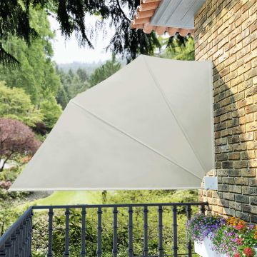 Gossi copertina laterala pliabila de balcon, crem, 160x240 cm