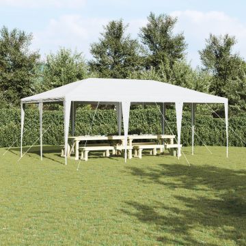 Gossi cort de petrecere alb 6x4 m pe