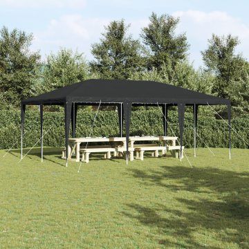 Gossi cort de petrecere antracit 6x4 m pe