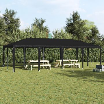 Gossi cort de petrecere antracit 8x4 m pe