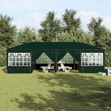 Gossi cort de petrecere cu 12 pereti verzi 8x4 m pe