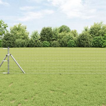 Gossi gard euro cu 7 stalpi 0.4x10 m din otel galvanizat