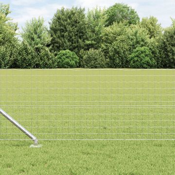 Gossi gard euro cu 7 stalpi cu pinteni 0.6x10 m otel zincat