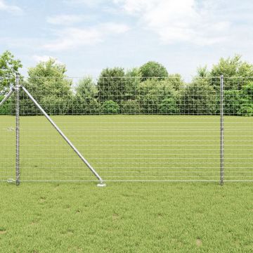 Gossi imprejmuire euro cu 7 stalpi spike 1x10 m otel galvanizat
