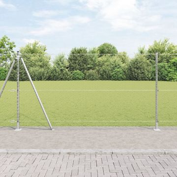 Gossi set gard set de 2 otel galvanizat 25 x 1.2 m rezistent