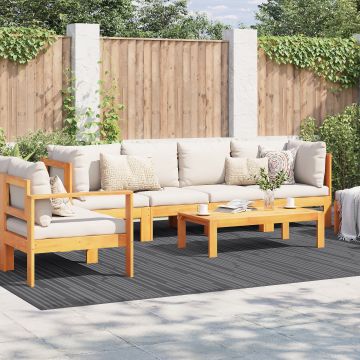 Gossi covor exterior arakil gri poliester 300 x 400 cm covor exterior