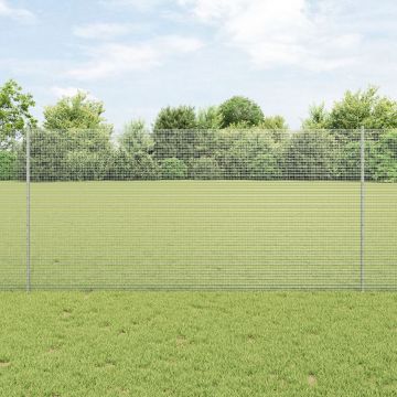 Gossi gard de sarma sudata cu 10 u posts argintiu 1.2x10 m otel