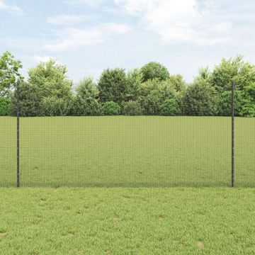 Gossi gard de sarma sudata cu 44 u posturi gri 1.2x50 m otel