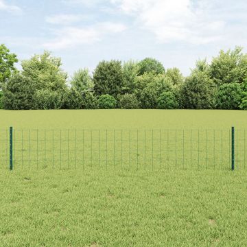 Gossi gard euro cu 11 u posturi verde 0,4x25 m otel