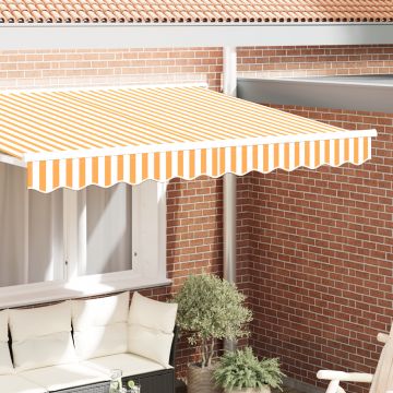 Gossi marcheta copertina pentru cadru de 2.5 m galben si alb 2.3x0.2 m