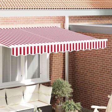Gossi marchiza pentru cadru de 2.5 m rosu si alb 2.3x0.2 m