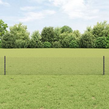 Gossi plasa de sarma sudata cu 11 posturi u gri 0.4 x 25 m otel