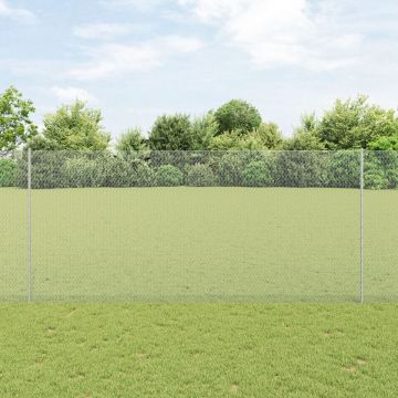 Gossi stalpi de imprejmuire 10 buc u-channel 140 cm otel galvanizat, Gossi sant hexagon 1.4x10 m otel galvanizat
