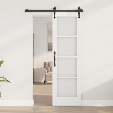 Gossi usa de interior cu sticla orkdal alb 61x198,5x4 cm