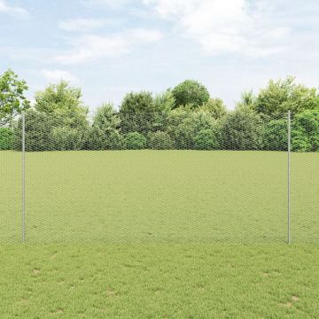 Puse de gard Gossi 10 buc u-channel 160 cm otel galvanizat, gard hexagonal Gossi 1.6x10 m otel galvanizat