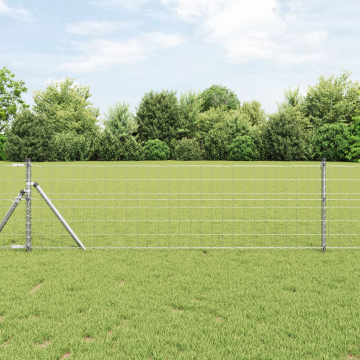 Gossi euro fence cu 7 stalpi 0.6x10 m otel galvanizat