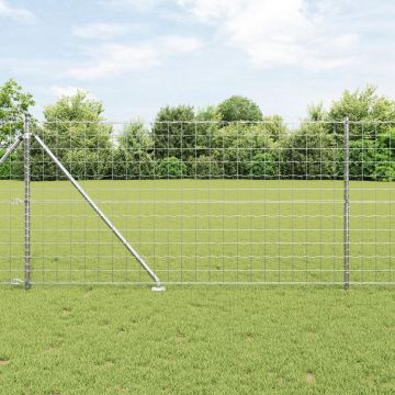 Gossi gardul euro cu 7 poste varfuri 1.4x10 m otel galvanizat