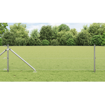 Gossi ingradire sudata cu 7 posturi cu tepuse 0.4x10 m otel galvanizat