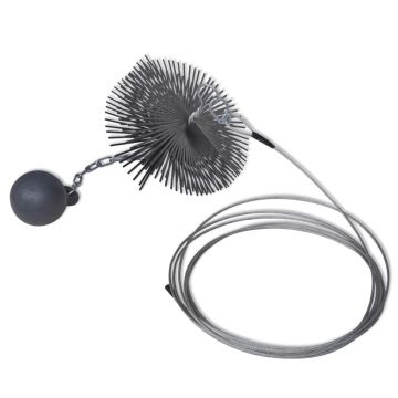 Perie rotunda pentru curatat cosul de fum diametru 20 cm