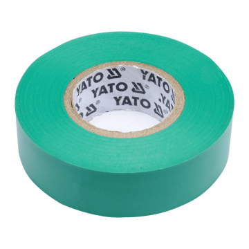 Banda izolatoare PVC verde 19mmx20mx0,13mm - YATO YT-81652