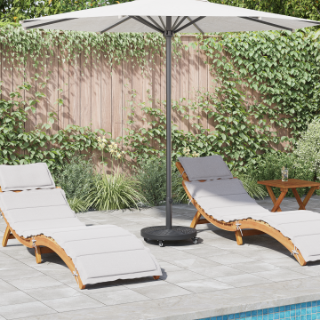 Baza parasol Gossi cu roti pentru poles de Ø38-48 mm 13 kg rotund