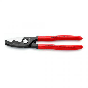 Cleste cu tais dublu pentru conductori electrici Knipex 95 11 200