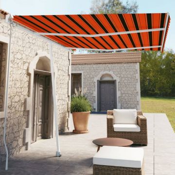 Gossi copertina autonoma retractabila manual, oranj/maro, 350x250 cm