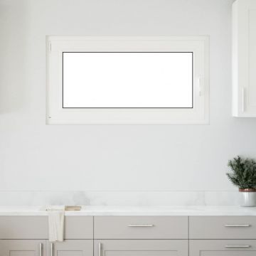 Gossi fereastra de subsol „risor” 110x70 cm oscilo-batanta din stanga antracit