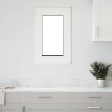 Gossi fereastra de subsol „risor” 50x75 cm oscilo-batanta din stanga antracit