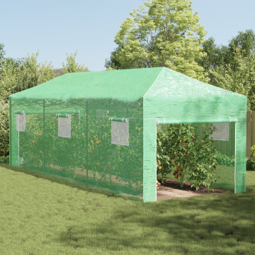 Gossi sera cu cadru pliant verde 870x290x315 cm otel