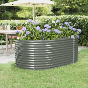 Gossi strat inaltat gradina 175x100x68 cm otel vopsit electrostatic