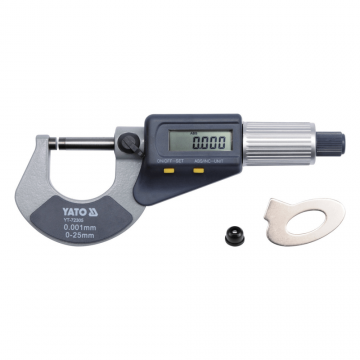 Micrometru digital 0-25mm YATO YT-72305
