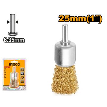 Perie Sarma Tip Pensula pentru Bormasina 25mm INGCO WB70241