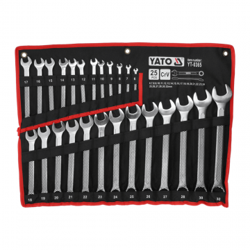 Set 25 chei combinate 6-32mm - Yato YT-0365
