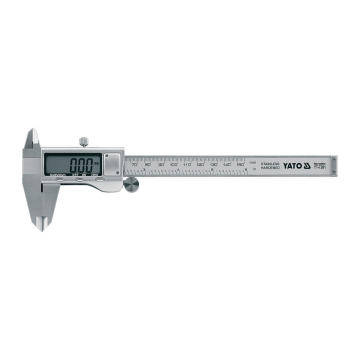 Subler electronic cu ecran LCD 150mm, 0.02mm - YATO YT-7201