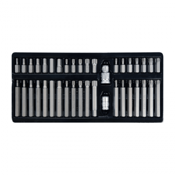 Trusa biti 40 piese Torx, Hex, Spline - Yato YT-0400