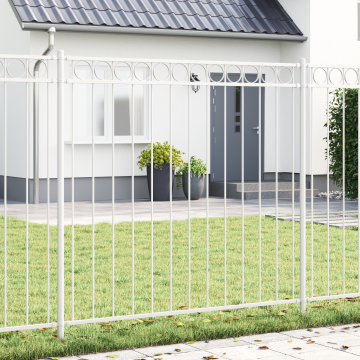 Gard Gossi alb 1,7x1,5 m otel