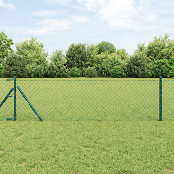 Gossi gard din lant verde 0.8x10 m otel