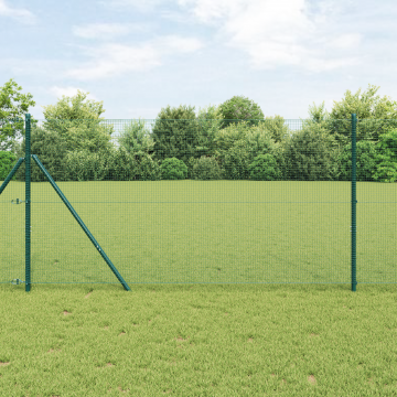 Gossi gard din sarma sudata verde 1.4x50 m fier