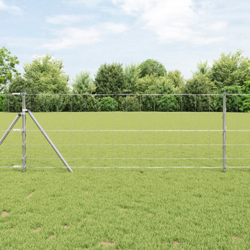 Gossi imprejmuire de camp 0.8x25 m otel galvanizat