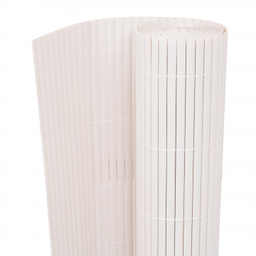 Gossi plasa de gradina cu doua fete pvc 150x500 cm alb