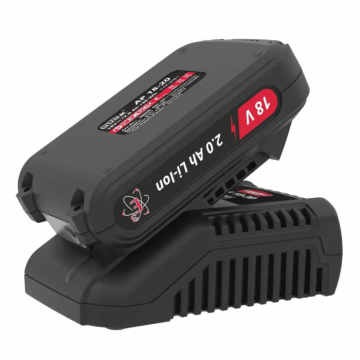 Set incarcator si acumulator Li-Ion Kit LGAP 18-3020 Gude 58540 18 V, 2 Ah