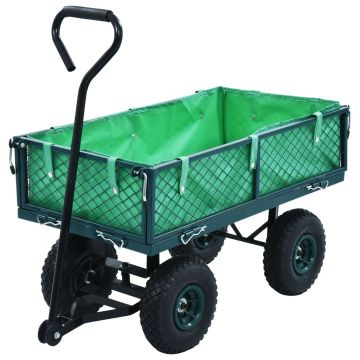 Gossi carucior manual de gradina, verde, 250 kg
