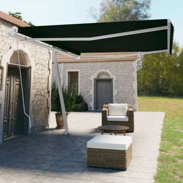 Gossi copertina autonoma retractabila manual, antracit, 450x350 cm