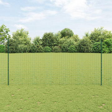 Gossi set gard set de 2 verde metal 10 x 1,5 m durabil