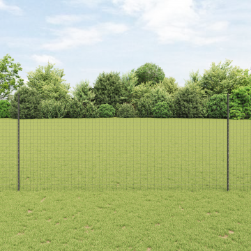 Gossi stalpi 10 buc u-canal gri 140 cm otel
